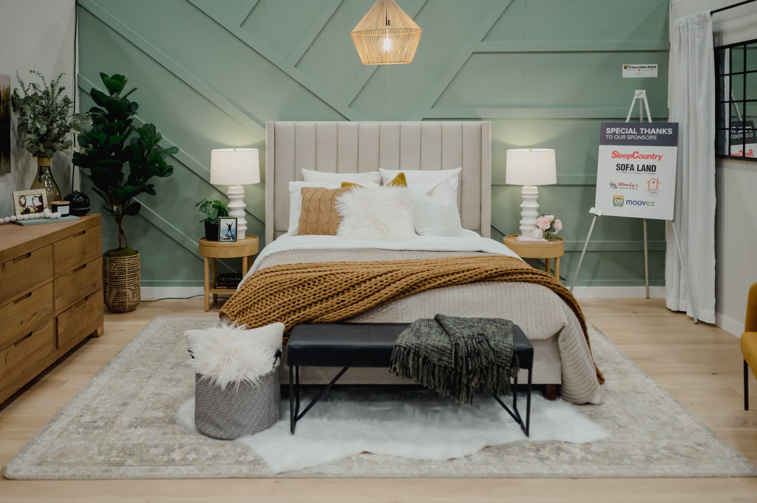 Calgary Reno Show Feng Shui Infused Bedroom