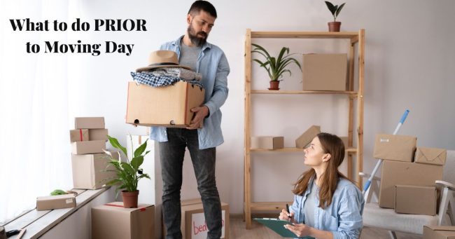 Blog Photo – Things to do prior to moving day